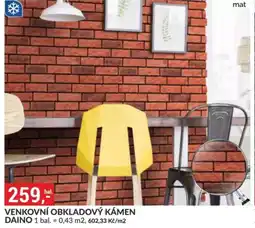 Baumax Venkovní obkladový kámen daino nabídka