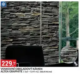 Baumax Venkovní obkladový kámen altea graphite nabídka