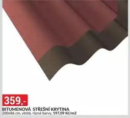 Baumax Bitumenová střešní krytina nabídka