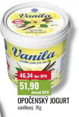 Ratio Opočenský jogurt vanilkový nabídka