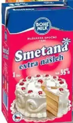 Ratio Smetana extra nášleh 35% nabídka