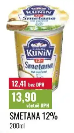 Ratio SMETANA 12% nabídka