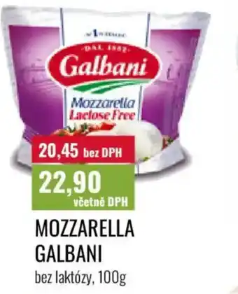 Mozzarella galbani bez laktózy