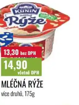 Ratio KUNIN Mléčná rýže nabídka