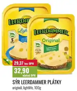 Ratio Sýr leerdammer plátky originál, lightlife nabídka