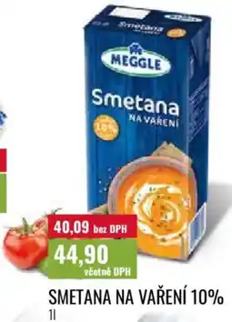 Ratio SMETANA NA VAŘENÍ 10% nabídka