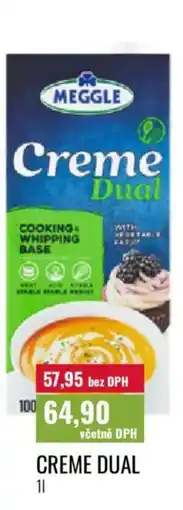 Ratio MEGGLE Creme dual nabídka