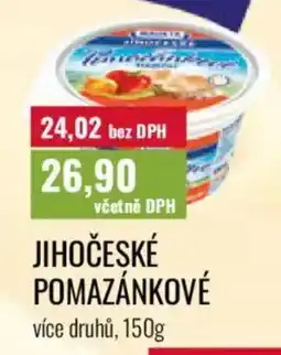 Ratio MADETA Jihočeské pomazánkové nabídka