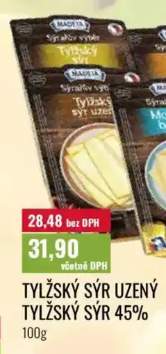 Ratio MADETA Tylžský sýr uzený tylžský sýr 45% nabídka