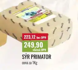 Ratio Sýr primator nabídka