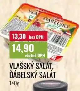 Ratio Vlašský salát, ďábelský salát nabídka