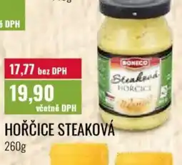 Ratio BONECO Hořčice steaková nabídka