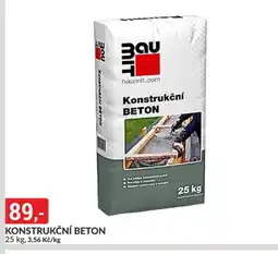 Baumax Konstrukční beton nabídka
