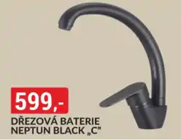 Baumax Dřezová baterie neptun black „c” nabídka