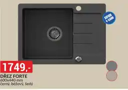 Baumax Dřez forte nabídka