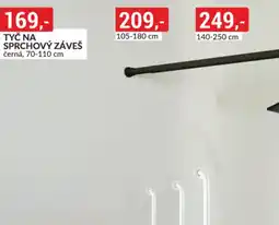 Baumax Tyč na sprchový záveš nabídka