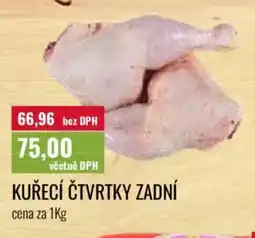 Ratio Kuřecí čtvrtky zadní nabídka
