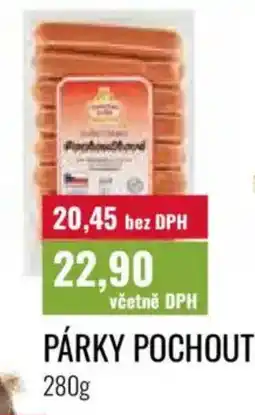Ratio Párky pochoutkové nabídka