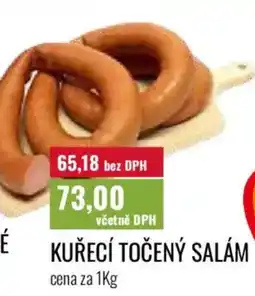Ratio Kuřecí točený salám nabídka