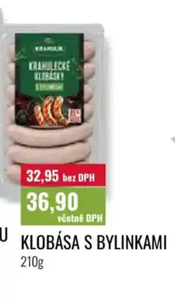 Ratio Klobása s bylinkami nabídka