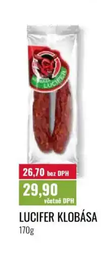 Ratio Lucifer klobása nabídka