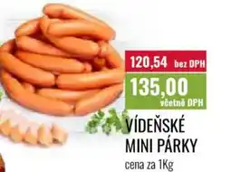 Ratio Vídeňské mini párky nabídka