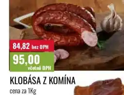 Ratio Klobása z komína nabídka