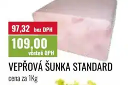 Ratio Vepřová šunka standard nabídka