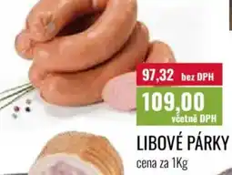 Ratio Libové párky nabídka