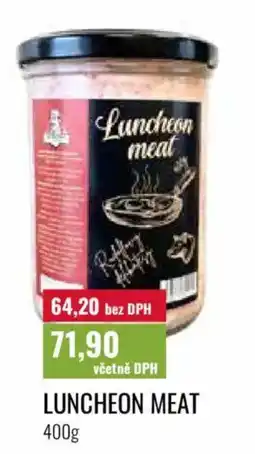 Ratio Luncheon meat nabídka
