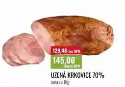 Ratio Uzená krkovice 70% nabídka
