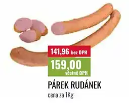 Ratio Párek rudánek nabídka