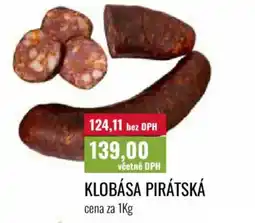 Ratio Klobása pirátská nabídka