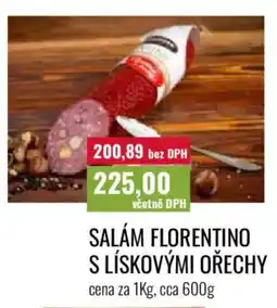 Ratio Salám florentino s lískovými ořechy nabídka