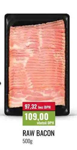 Ratio Raw bacon nabídka