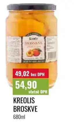 Ratio Kreolis broskve nabídka