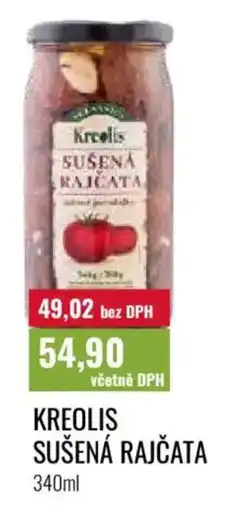 Ratio Kreolis sušená rajčata nabídka