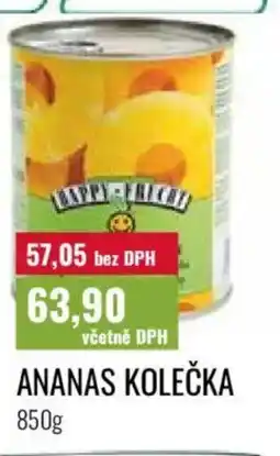 Ratio Ananas kolečka nabídka