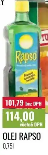 Ratio Olej rapso nabídka
