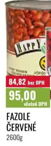 Ratio Fazole červené nabídka