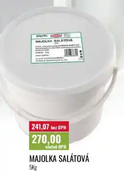 Ratio Majolka salátová nabídka