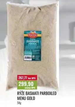 Ratio Rýže basmati parboiled Menu gold nabídka