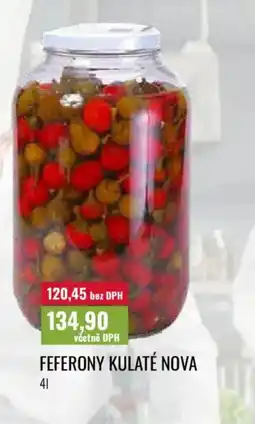 Ratio Feferony kulaté nova nabídka