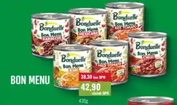 Ratio Bonduelle Bon Menu nabídka
