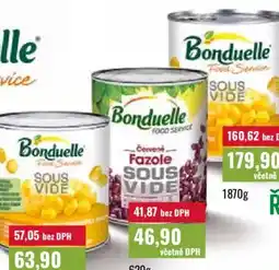 Ratio Bonduelle Sous vide nabídka