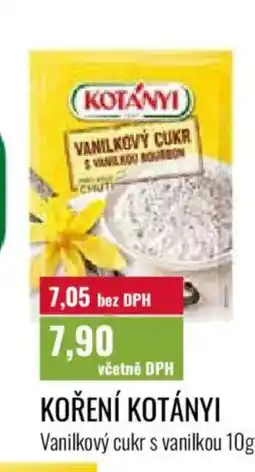 Ratio Koření Kotányi nabídka