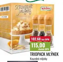 Ratio Kotányi Triopack mlýnek nabídka