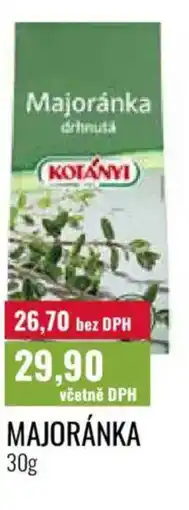 Ratio Majoránka nabídka