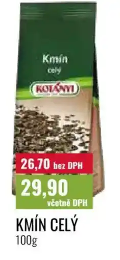Ratio Kotányi Kmín celý nabídka