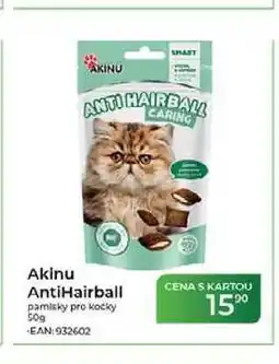 Tamda Foods Akinu AntiHairball pamlsky pro kočky nabídka